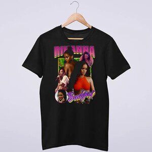 Vintage Rihanna Riri Rap Nickname Graphic Music T Shirt 93